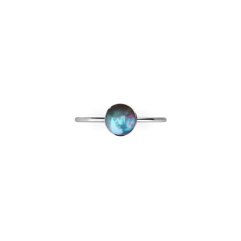 Milky Way | .925 Sterling Silver | Galaxy Glass Ring